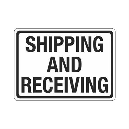 Shipping And Receiving Sign